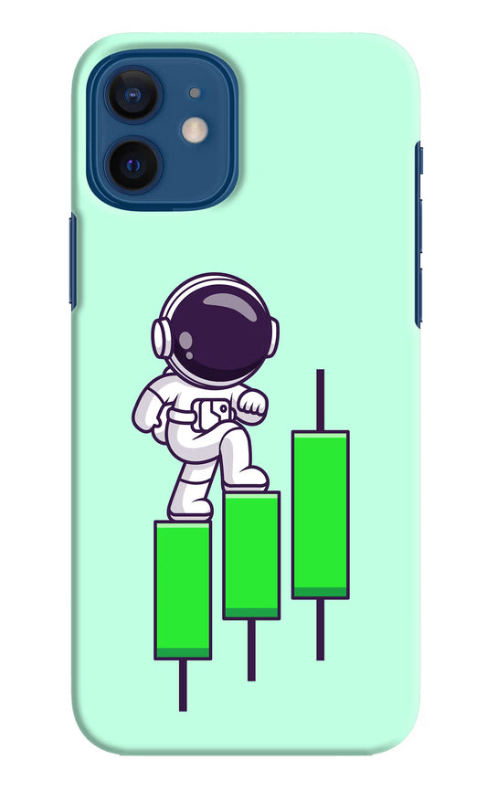 Astronaut Trader iPhone 12 Hard Case Back Cover by Casekaro