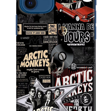 Arctic Monkeys iPhone 12 Hard Case Back Cover by Casekaro