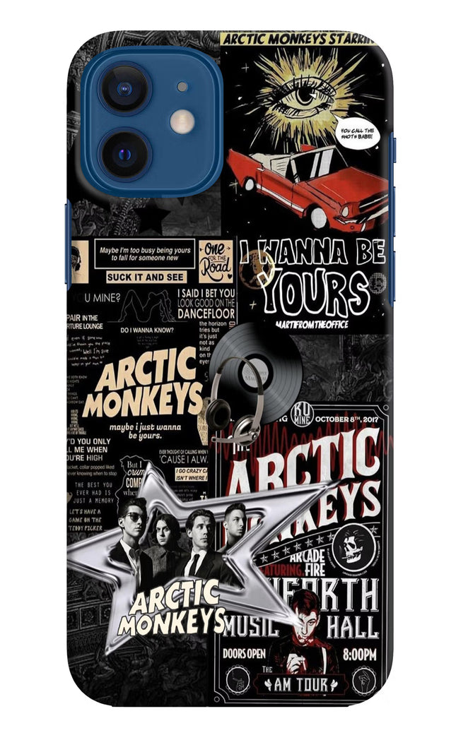 Arctic Monkeys iPhone 12 Hard Case Back Cover by Casekaro