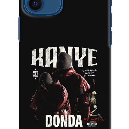 Donda Kanye West iPhone 12 Hard Case Back Cover by Casekaro