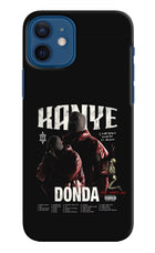 Donda Kanye West iPhone 12 Hard Case Back Cover by Casekaro