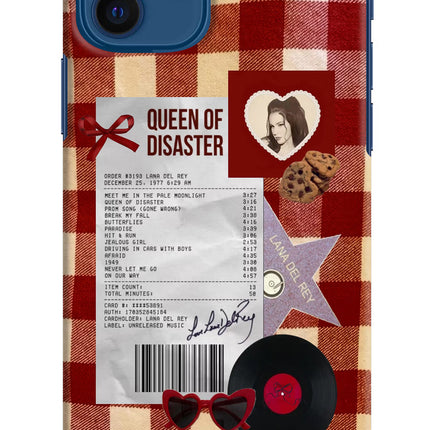 Queen of Disaster iPhone 12 Hard Case Back Cover by Casekaro