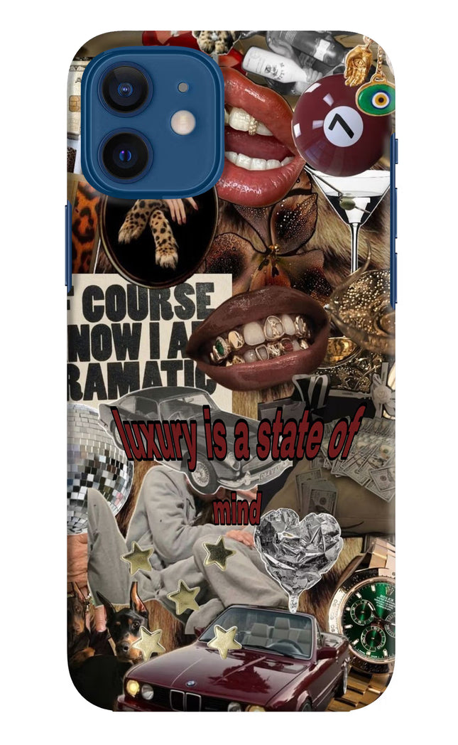 Luxury iPhone 12 Hard Case Back Cover by Casekaro