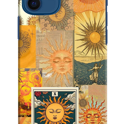 Sun iPhone 12 Hard Case Back Cover by Casekaro