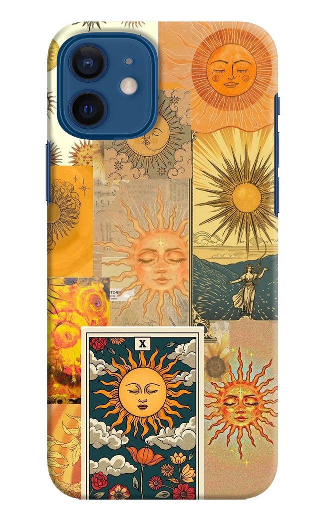 Sun iPhone 12 Hard Case Back Cover by Casekaro