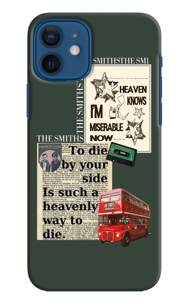 The Smiths iPhone 12 Hard Case Back Cover by Casekaro