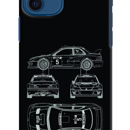 WRC'99 iPhone 12 Hard Case Back Cover by Casekaro