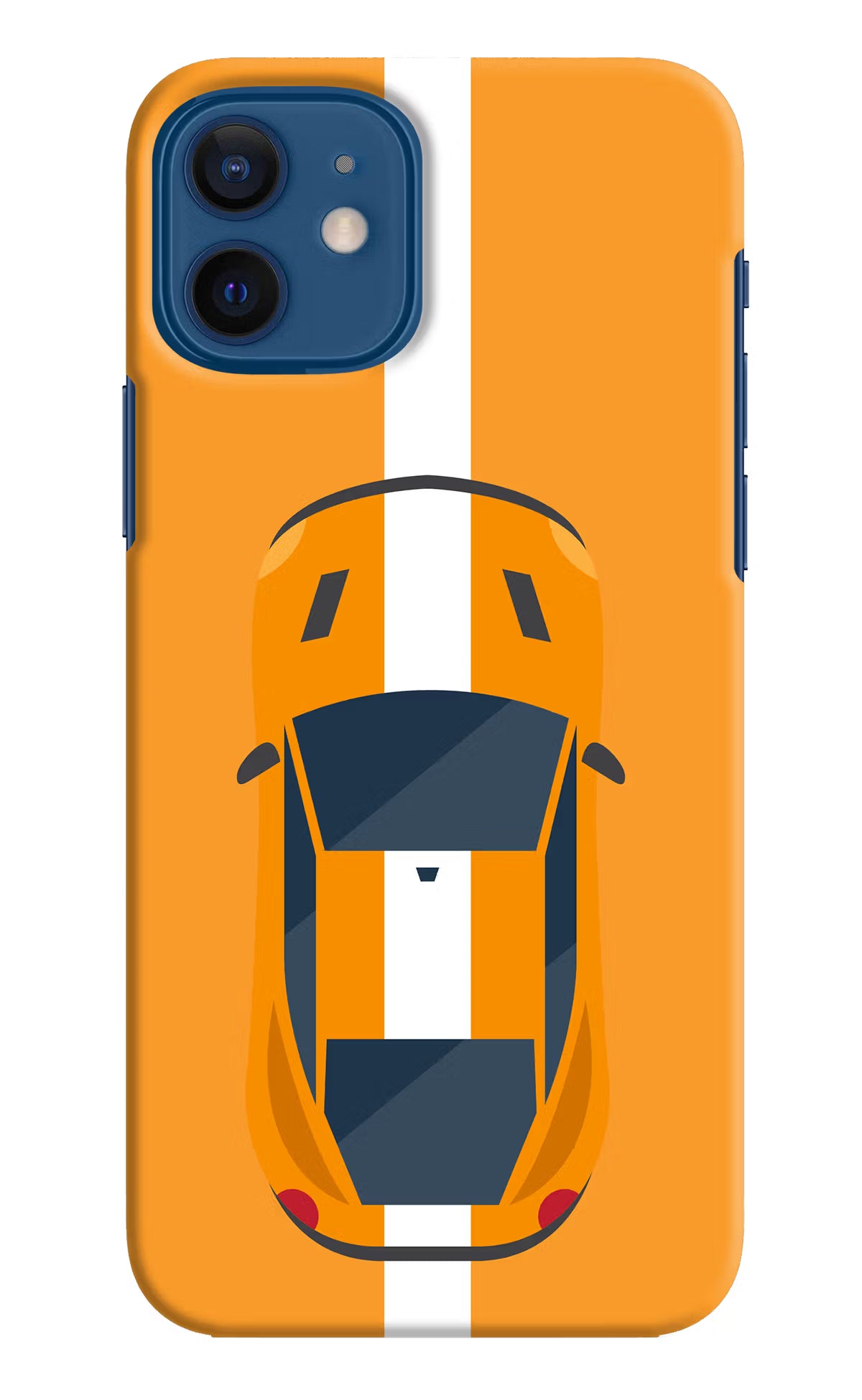 Highway Pursuit iPhone 12 Hard Case Back Cover by Casekaro