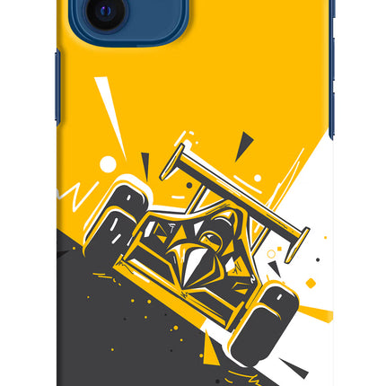 Track King iPhone 12 Hard Case Back Cover by Casekaro