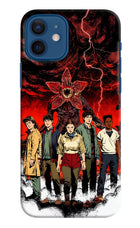 Ordinary Things Characters iPhone 12 Hard Case Back Cover by Casekaro