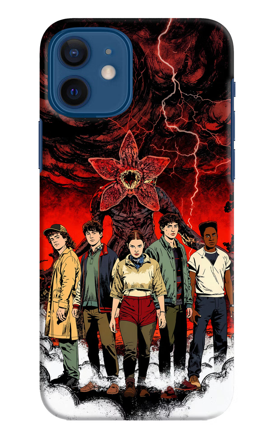 Ordinary Things Characters iPhone 12 Back Cover, Hard case
