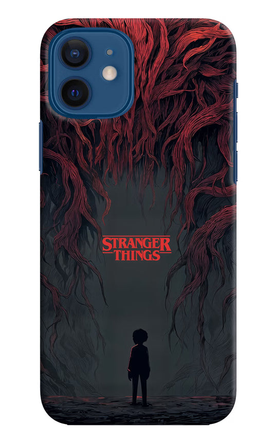 Ordinary Things Dark Side iPhone 12 Hard Case Back Cover by Casekaro