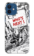 Who's Next iPhone 12 Hard Case Back Cover by Casekaro