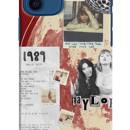 Taylor Swift iPhone 12 Hard Case Back Cover by Casekaro