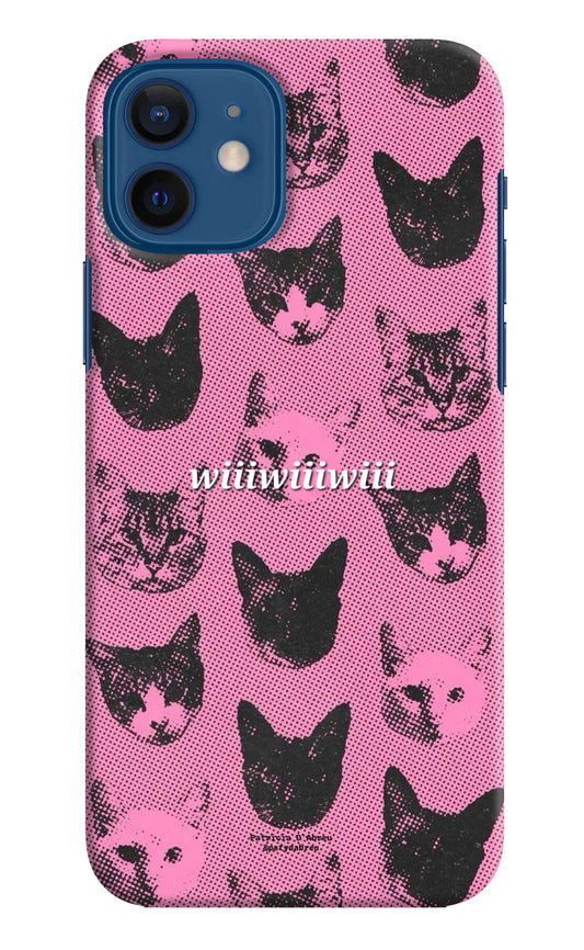 Pink Cats iPhone 12 Back Cover