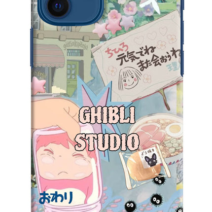 Studio Ghibli iPhone 12 Hard Case Back Cover by Casekaro