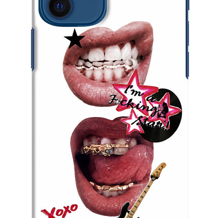 Rockstar iPhone 12 Hard Case Back Cover by Casekaro