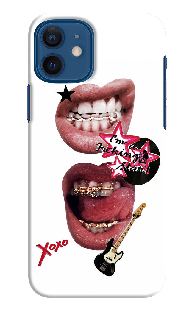 Rockstar iPhone 12 Hard Case Back Cover by Casekaro