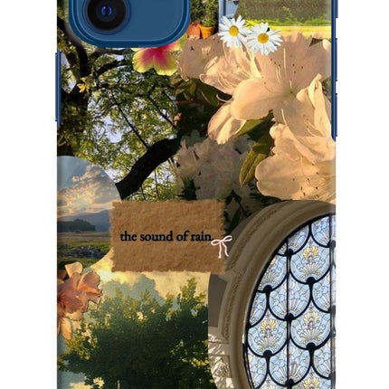 Rain iPhone 12 Hard Case Back Cover by Casekaro