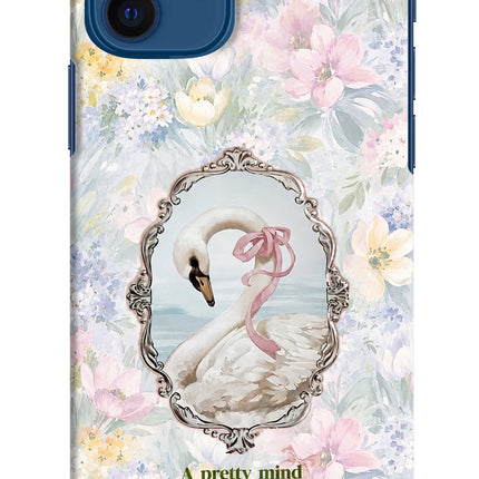 Pretty Mind Pretty Soul iPhone 12 Hard Case Back Cover by Casekaro