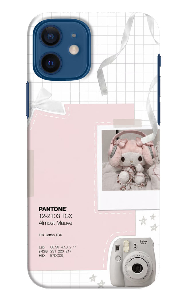 Pantone Asthetic iPhone 12 Hard Case Back Cover by Casekaro