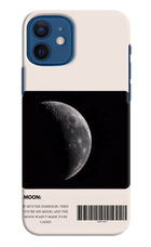 Moon Phase iPhone 12 Hard Case Back Cover by Casekaro