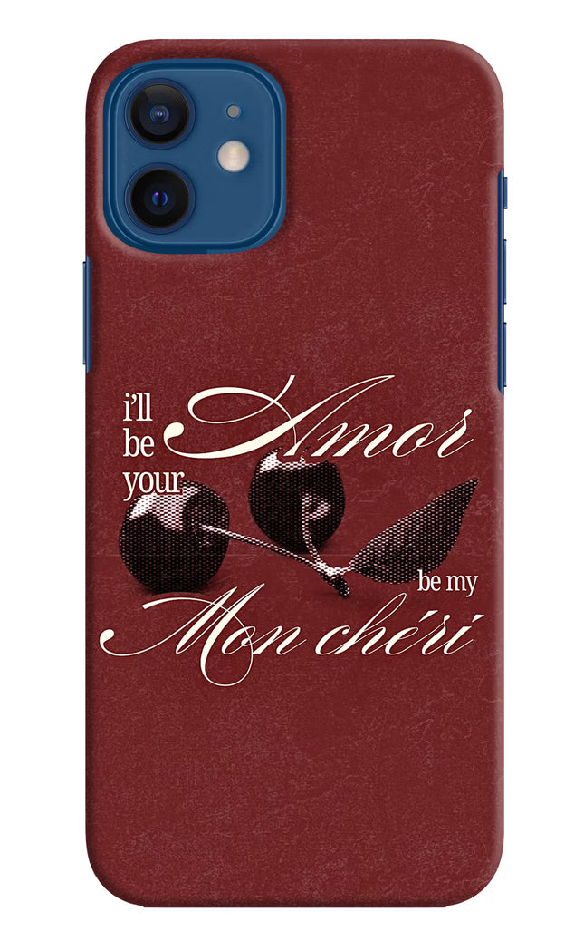 Velvet Cherry iPhone 12 Hard Case Back Cover by Casekaro