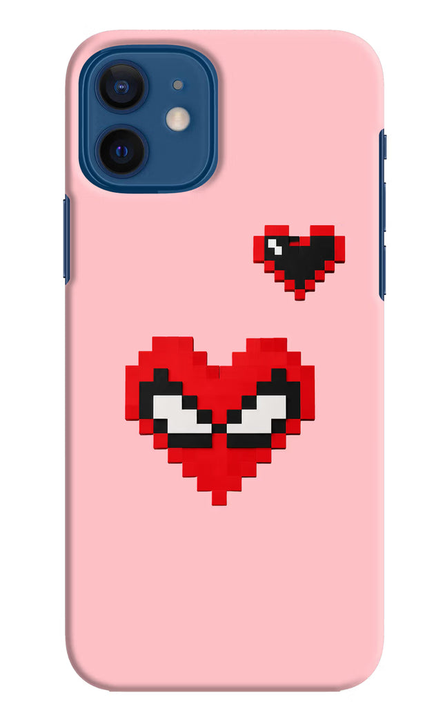 Gwen Heart iPhone 12 Hard Case Back Cover by Casekaro