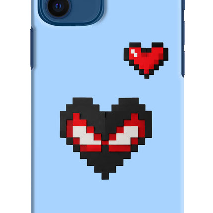 Peter Heart iPhone 12 Hard Case Back Cover by Casekaro