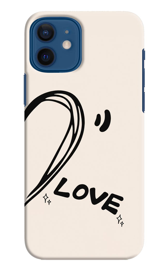 Soul Line iPhone 12 Hard Case Back Cover by Casekaro