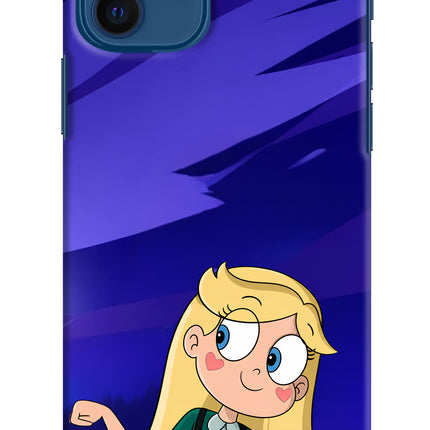 Star Glow iPhone 12 Hard Case Back Cover by Casekaro