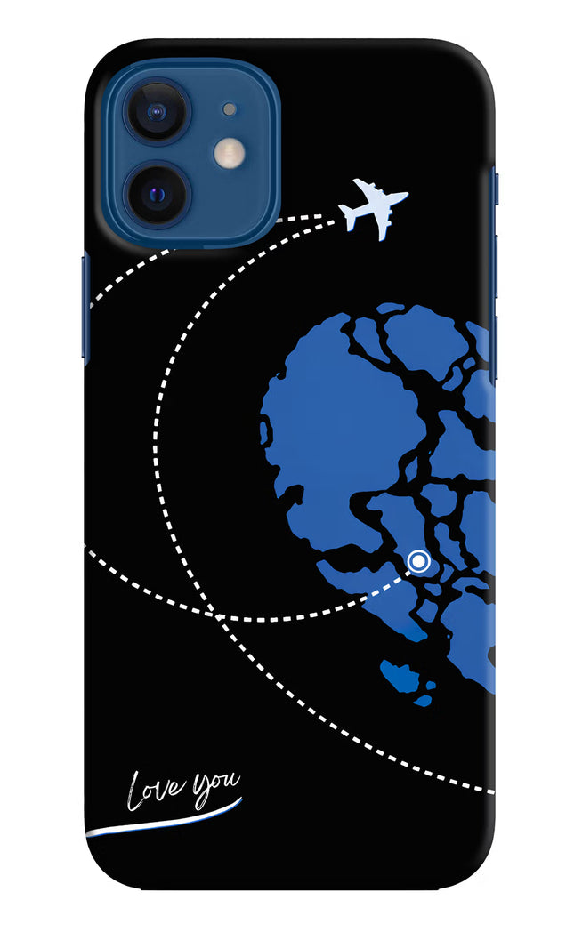 Love Orbit iPhone 12 Hard Case Back Cover by Casekaro
