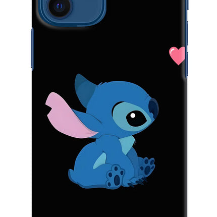 Stitch Crush iPhone 12 Hard Case Back Cover by Casekaro