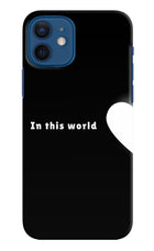This World iPhone 12 Hard Case Back Cover by Casekaro