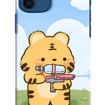 Tiger Treat iPhone 12 Hard Case Back Cover by Casekaro