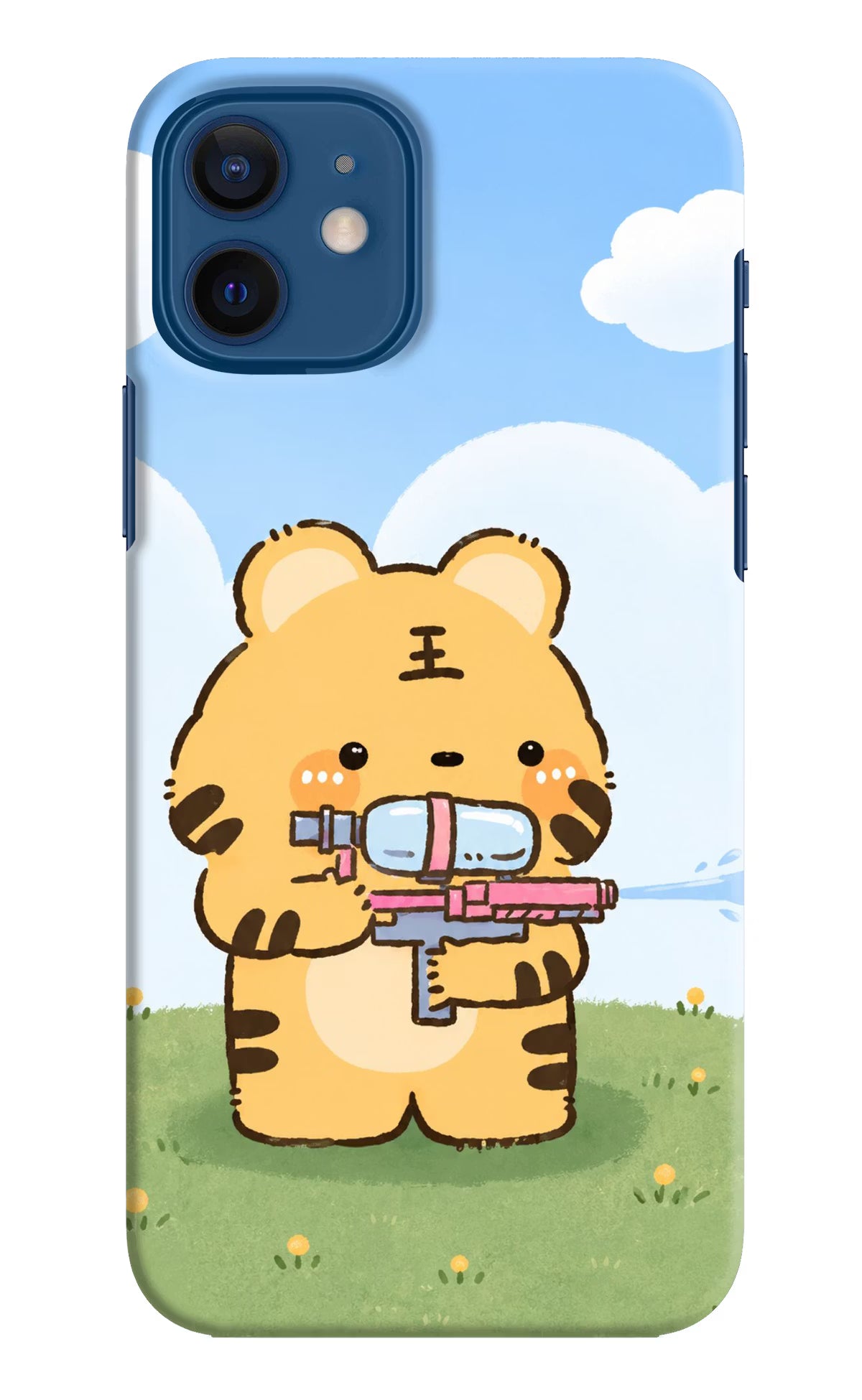 Tiger Treat iPhone 12 Back Cover
