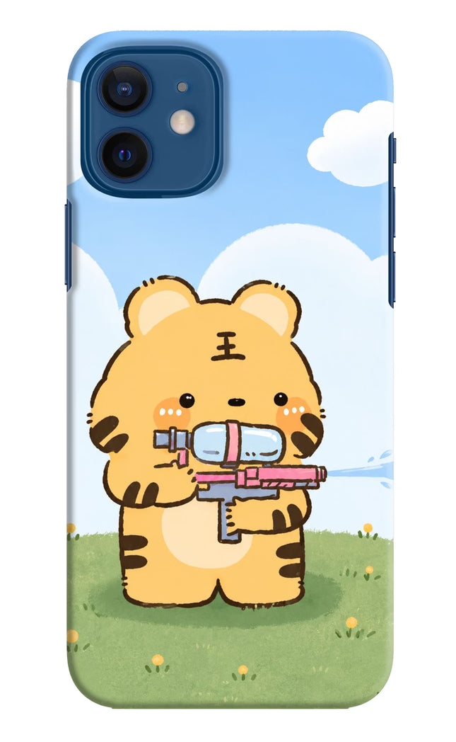 Tiger Treat iPhone 12 Hard Case Back Cover by Casekaro