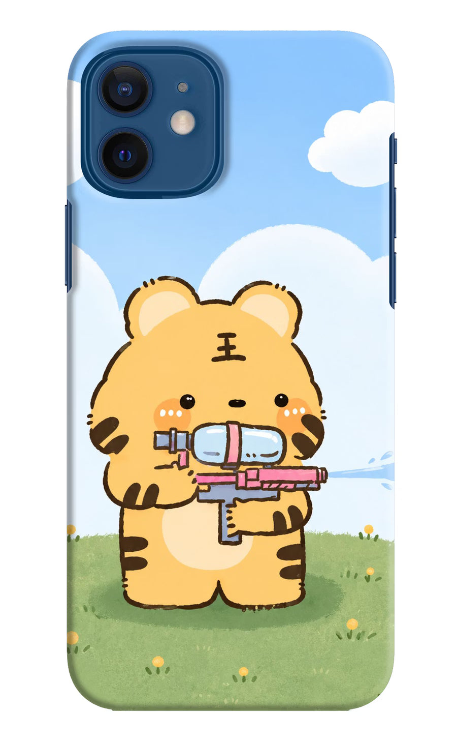 Tiger Treat iPhone 12 Back Cover, Hard case