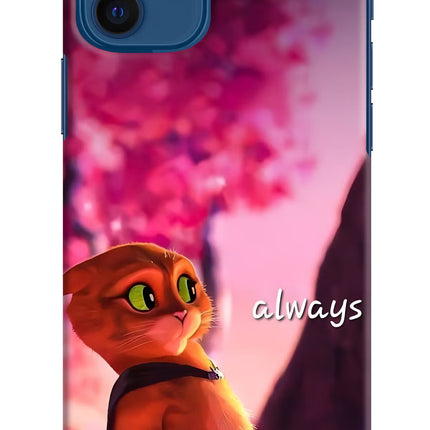 Always Cat iPhone 12 Hard Case Back Cover by Casekaro