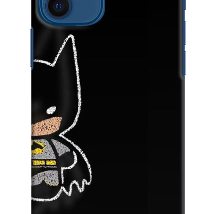 Bat Kitty iPhone 12 Hard Case Back Cover by Casekaro
