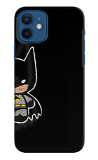 Bat Kitty iPhone 12 Hard Case Back Cover by Casekaro