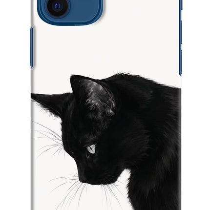 Shadow Gaze iPhone 12 Hard Case Back Cover by Casekaro