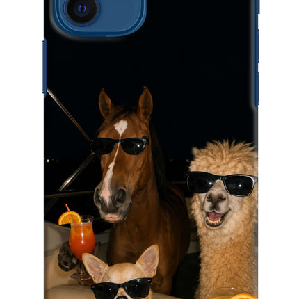 Party Squad iPhone 12 Hard Case Back Cover by Casekaro