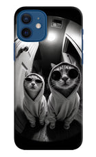 Hood Cats iPhone 12 Hard Case Back Cover by Casekaro