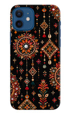 Boho Noir iPhone 12 Back Cover