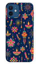 Festive Pop iPhone 12 Hard Case Back Cover by Casekaro