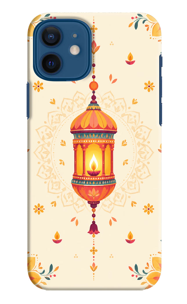 Golden Lantern iPhone 12 Hard Case Back Cover by Casekaro