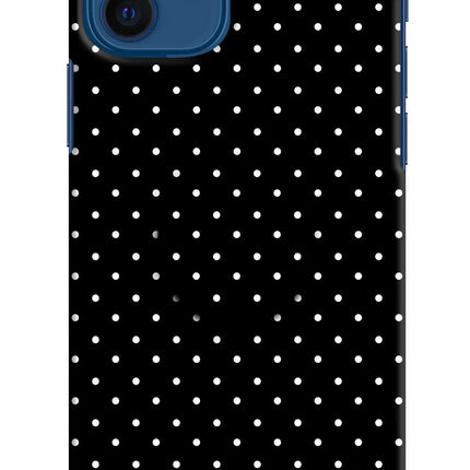 White Dots iPhone 12 Pop Case by Casekaro