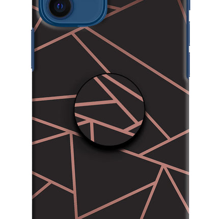 Geometric Pattern iPhone 12 Pop Case by Casekaro