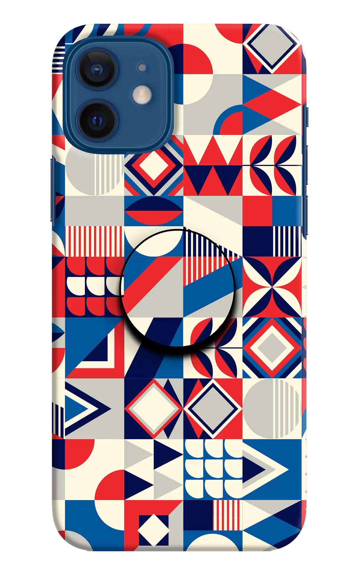 Colorful Pattern iPhone 12 Pop Case by Casekaro
